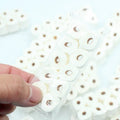 Miniature simulated paper toilet paper roll model for childrens play, dimensions 30mm by 15mm by 80mm.