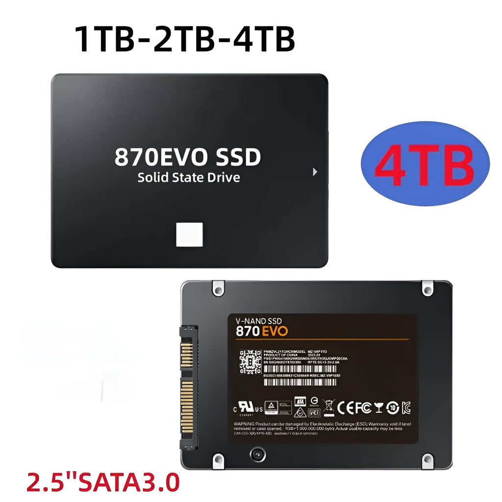 Samsung 870 EVO 2.5-inch SATA III internal solid state drive for PC and laptop storage upgrades