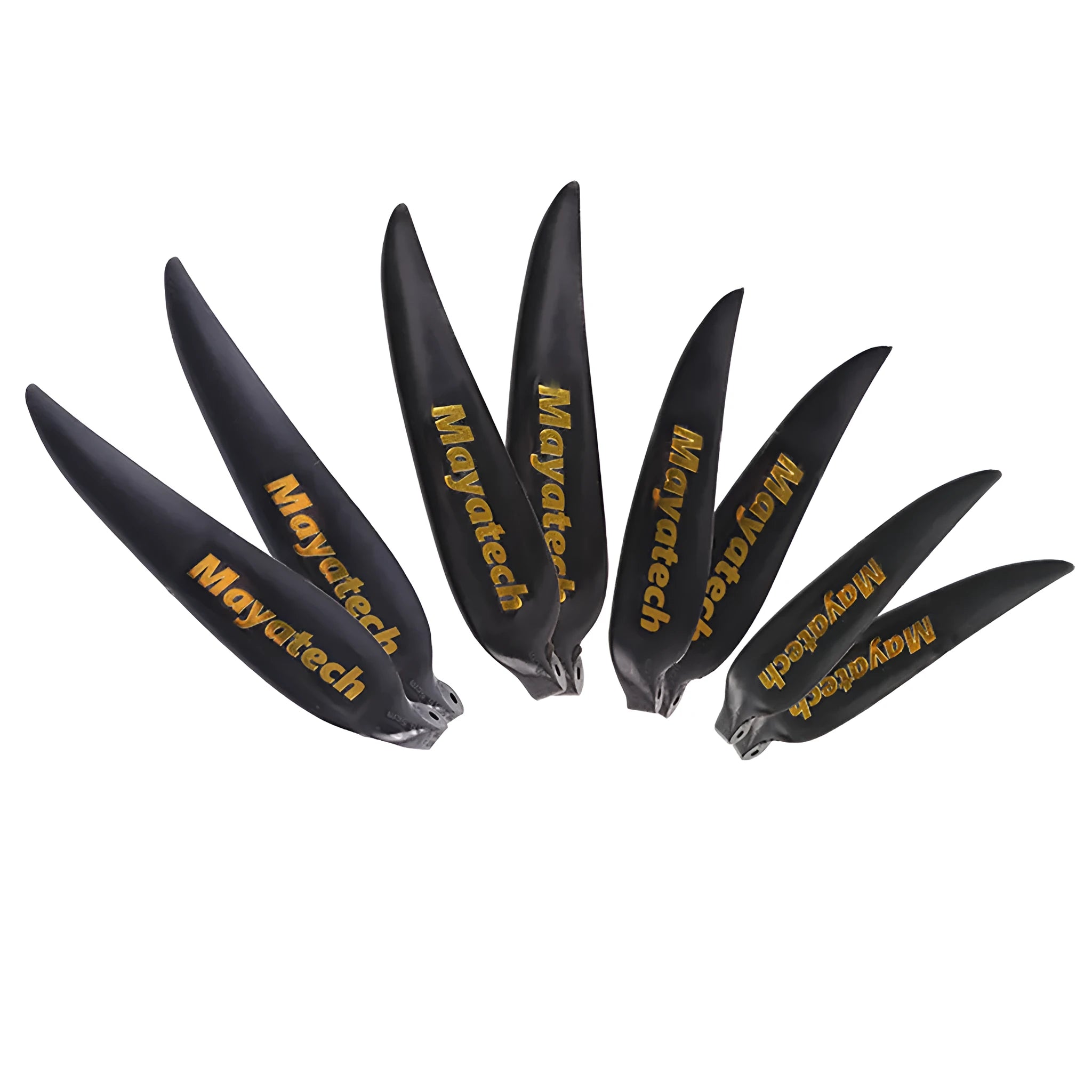 Black folding paddle with quick disassembly mechanism measuring 12x6.5 cm
