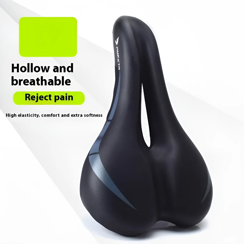 Bike saddle cushion in 3147 hollow colour, 270mm by 180mm, showing PU leather exterior