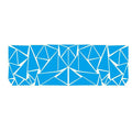 Geometry series car waistline rear wheel modification sticker in black, 200cm x 60cm PET material