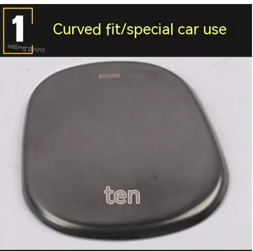 Stainless steel gear knob cover for Chevrolet Cruze centre console in three metallic finishes