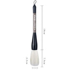Large traditional Chinese wrist calligraphy brush with sheep hair nib for painting.