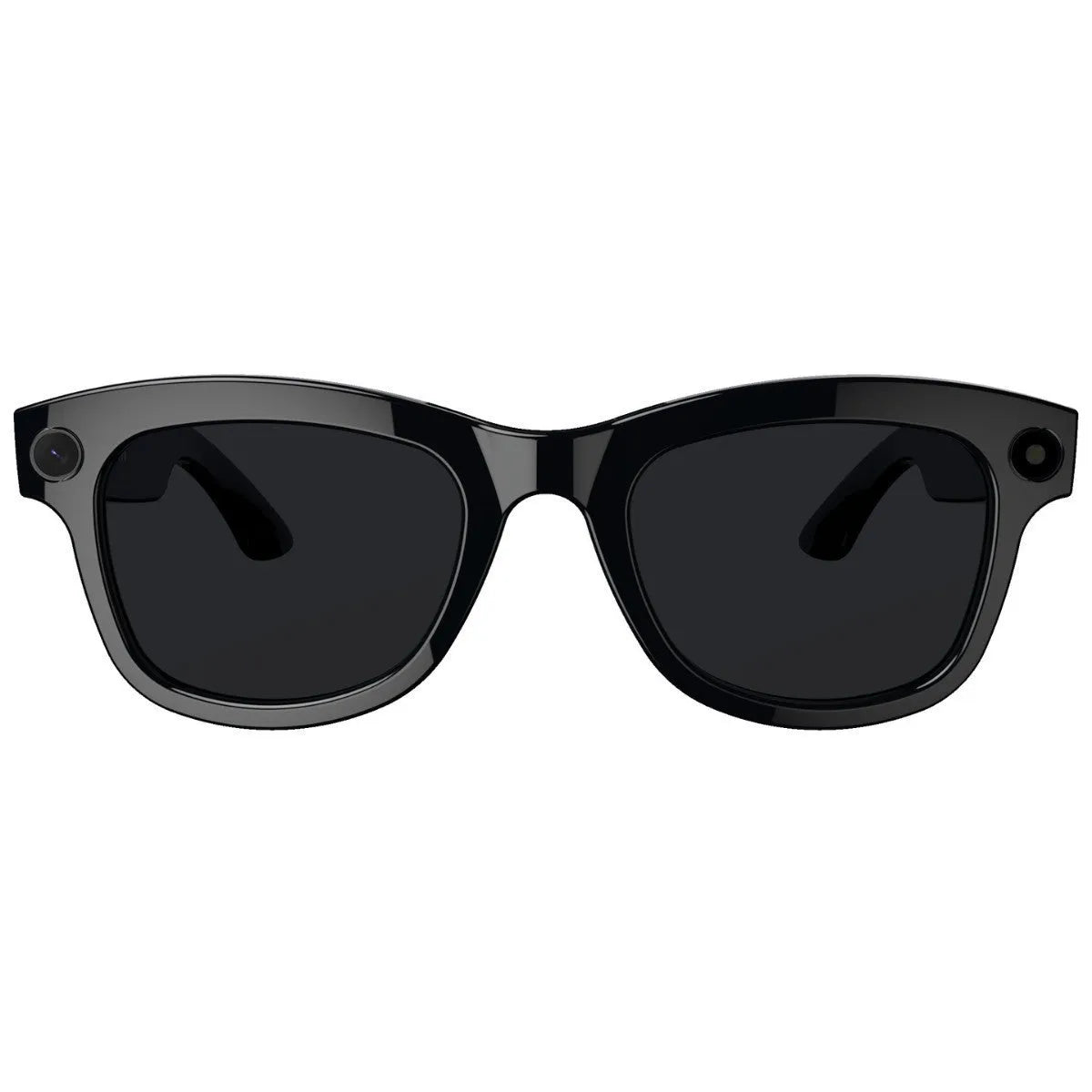 M01 HD camera AI translation intelligent video glasses with black lenses, PC ABS frame, button controls