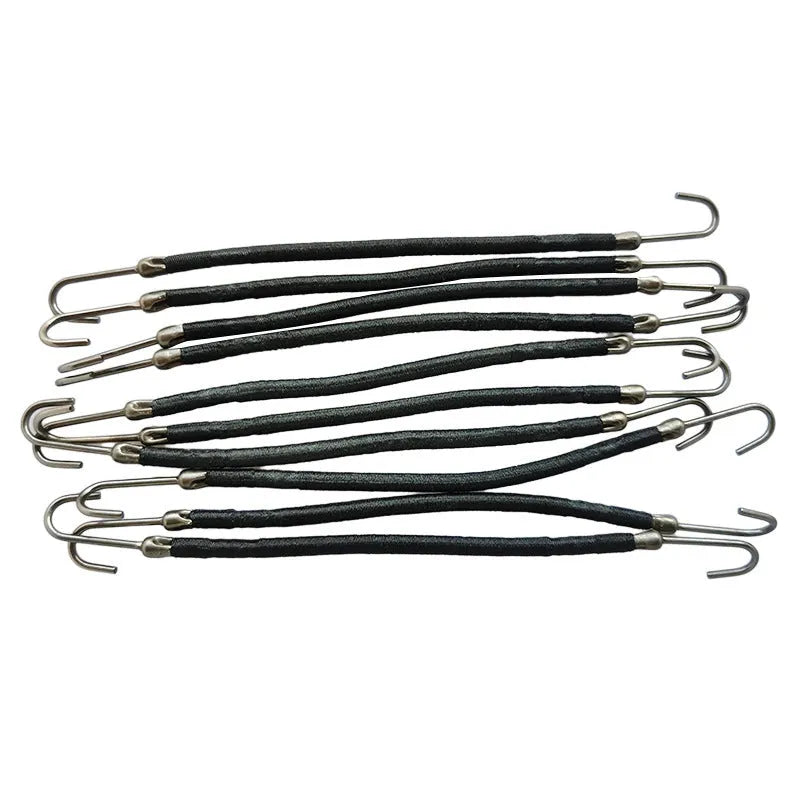 Wig double hook hair tool in solid colour with a double hook design