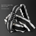 Mountain bike chain lock with 95cm zinc alloy chain in black colour with password dial