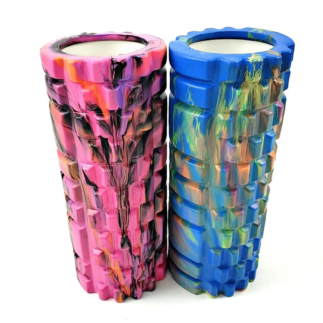 33cm camouflage pattern EVA foam roller in multiple colour combinations