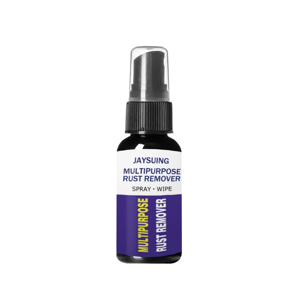Metal rust remover spray bottle for wheel hub and household rust removal
