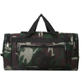 Camouflage pattern waterproof luggage bag with below 20L capacity