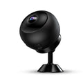 1080p wireless WIFI surveillance camera with ABS housing showing front lens and connection ports