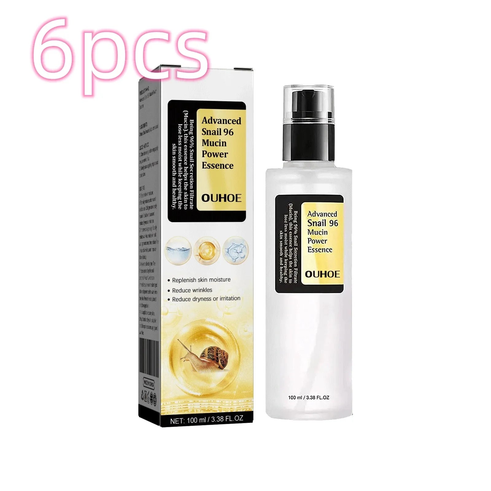 Snail Serum Collagen Facial Serum Original 100ml bottle with hydrating and brightening benefits