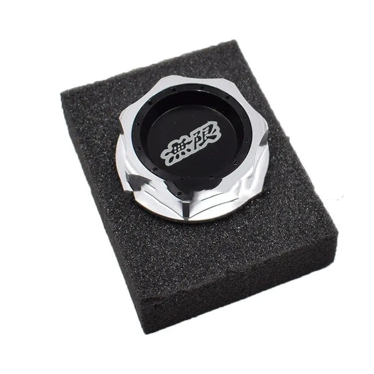 Aluminium alloy oil filler cap for Honda vehicles in six colour options.
